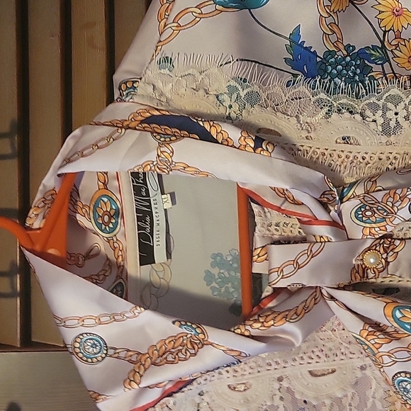 Dalia MacPhee | Dresses | Xl Pink Floral Dalia Macphee Dress | Poshmark